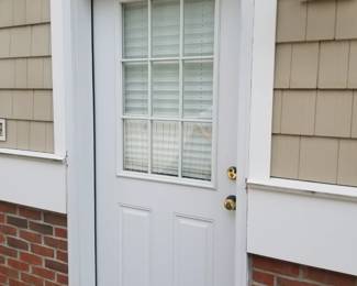 Entry door - exterior view