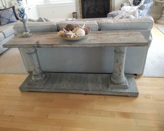 Restoration hardware sofa table/foyer table