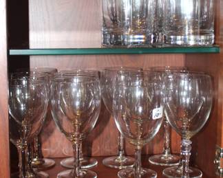 Glassware.