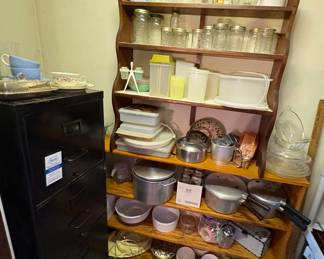 Bookcases & Kitchenware