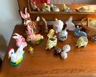 Vintage Easter Decor