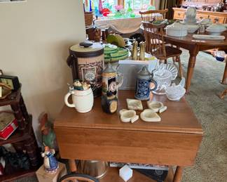 Solid Wood Teacart