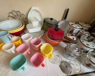 Vintage Glasbake, Pyrex & Fire King