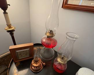 Antique Oil Lamps