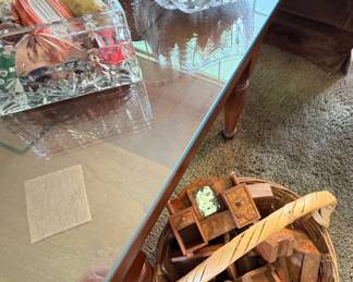 Antique Wooden Dollhouse Furniture