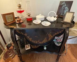 Antique Mid 20th Century Chinosoire Drop Lea Server