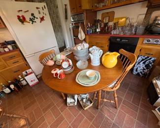 Solid Wood Kitchen Set