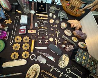 Vintage Cufflinks & Tie Bars
