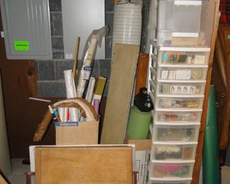 Here is where we build a lot of interest. Craft supplies, and art supplies. Fill a Bag...$10. Yes, Chuck, let Dawn SHOP!!!