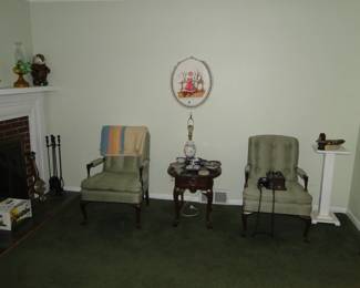 This pair of matching chairs, are comfortable, and authentic