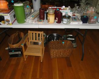 Candles up, baskets and rockers down