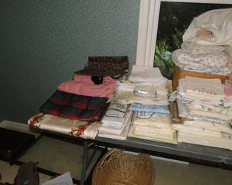 Again, linens, NEW, and priced oh so, resonably