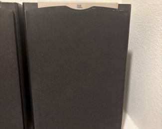 JBL studio speakers.