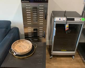 Freeze dryers and dehydrators. Rarely used.