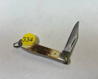 CASE XX SINGLE BLADE STAG HANDLE KNIFE