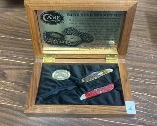 CASE XX KNIVES BARE HEAD PEANUT SET