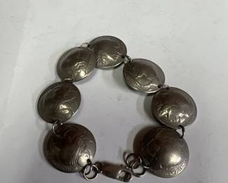 BUFFALO NICKEL BRACELET