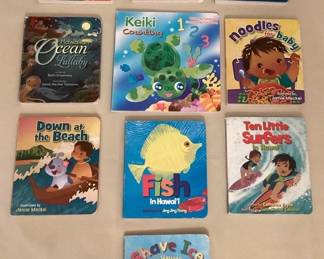 MMS012 Ten Children’s Hawaiian Themed Board Books