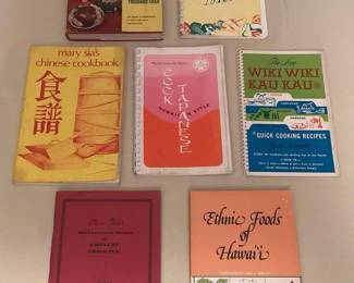 MMS016 Seven Vintage “Local Style” Cookbooks 