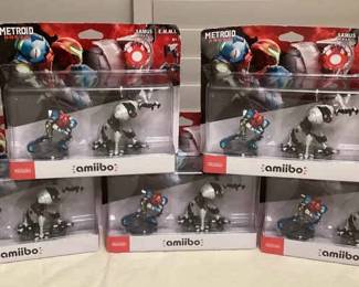 MMS168 Five Sets Of Nintendo Amiibo Metroid Dread Samus & E.M.M.I. Interactive Figures New