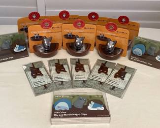 MMS082 Paper Clip Containers, Mix & Match Magic Clip Sets & Leather Bookmarks 