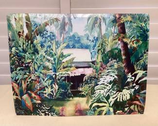 MMS052 Peggy Chun Scenic Print On Tin