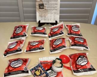 MMS124 Eleven Burger King Pokémon Poke Ball Toy Bags