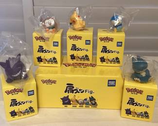 MMS156 Five Various Pokémon Figures New In Boxes