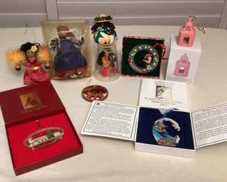 MMS221 Hawaiian Themed Christmas Ornaments 
