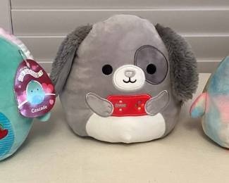 MMS107 Three Adorable Squishmallows Plushies 