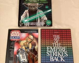 MMS140 Three Collectible Star Wars Books