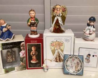 MMS222 Precious Moments & Hummel Christmas Ornaments 