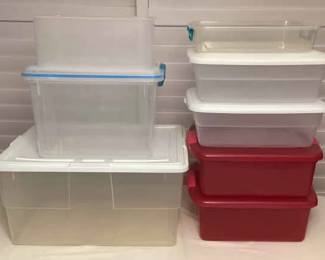 MMS227 Plastic Storage Bins