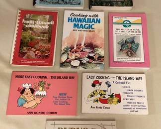 MMS015 Eight Vintage “Local Style” Cookbooks 
