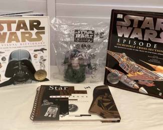 MMS207 Star Wars Books & Cup Topper