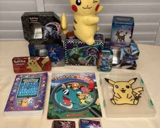 MMS139 Pokemon Storage Tins, Books, Plush, Mini Card Holder Binders & More!
