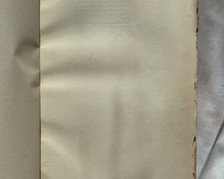 Inside pages of a rare limited edition three-volume set of Robinson Crusoe by Robert Louis Stevenson, hardcovers, 1925