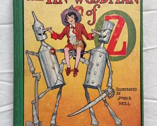 The Tin Woodman of Oz by L. Frank Baum, hardcover, published 1918 by The Reilly & Lee Co., Chicago