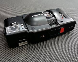 Another view of the Olympus XA A11 camera