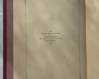 Inside pages of The Beautiful The Wonderful and The Wise by L. N. Chapin, hardcover, printed/published in 1886