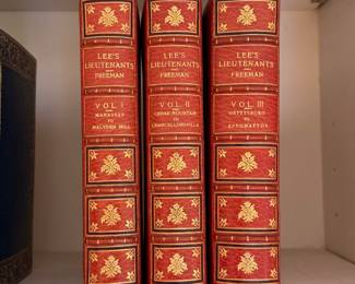 Lee's Lieutenants by Douglas Southall Freeman, hardcovers
