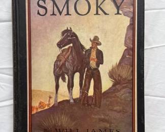 Smoky by Will James, hardcover, published 1929 by Charles Scribner's Sons
