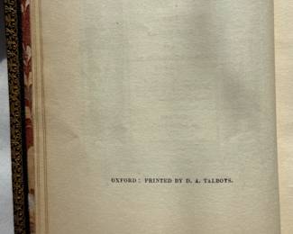 Inside page of Selections From the Works of John Donne, (1840?)