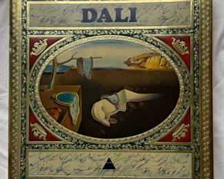 Dali, Edited and Arranged by Max Gérard, hardcover, 1968, gold dust jacket