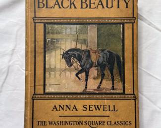 Black Beauty by Anna Sewell, hardcover, The Washington Square Classics edition