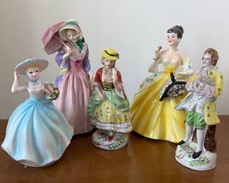 Porcelain figurines