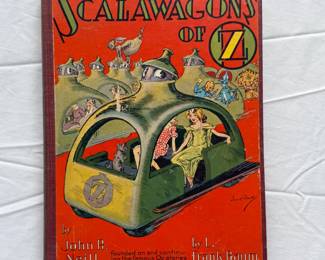 The Scalawagons of Oz by L. Frank Baum, hardcover, first edition, published 1941 by The Reilly & Lee Co., Chicago