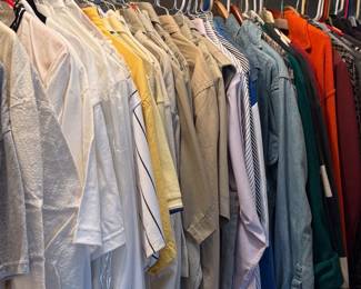 Men's vintage clothing - jackets, shirts, coats, pants, ties, hats, shoes