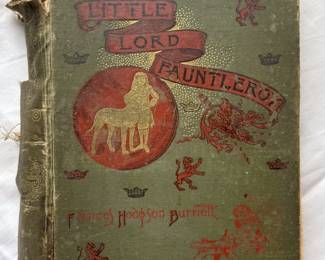 Little Lord Fauntleroy by Frances Hodgson Burnett, hardcover, 1887