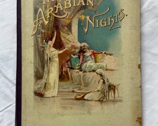 The Arabian Nights, Helen Marion Burnside (arranger), hardcover, 1892, Published by Raphael Tuck & Sons